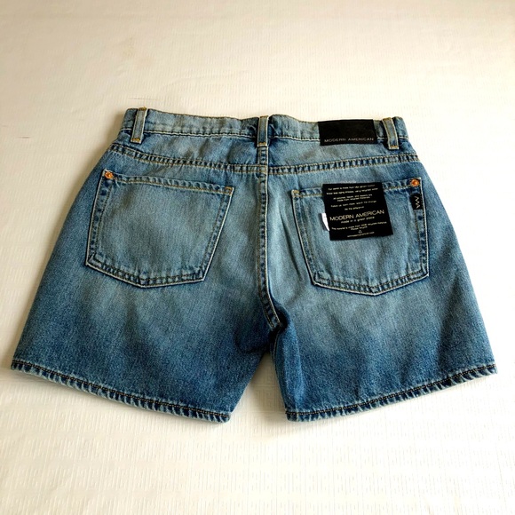 Modern American Highland Boyfriend Chesapeake Denim shorts - Picture 8 of 10